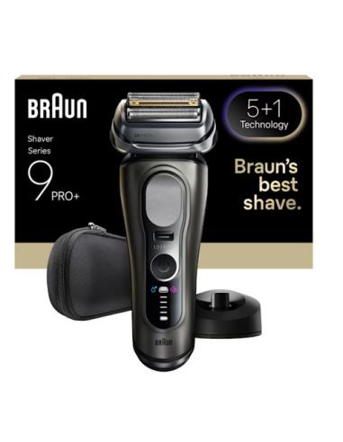 Braun Series 9 Pro+ 9615S Máquina de afeitar de láminas Recortadora Negro, Gris