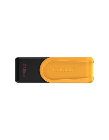Kingston Technology DataTraveler 512GB Portable USB 3.2 Gen 1 Exodia S (Black/Yellow)