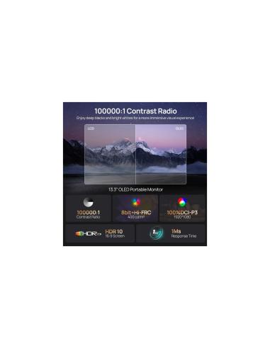 Arzopa A3C Pro con Funda 13.3" 60Hz OLED Monitor portátil
