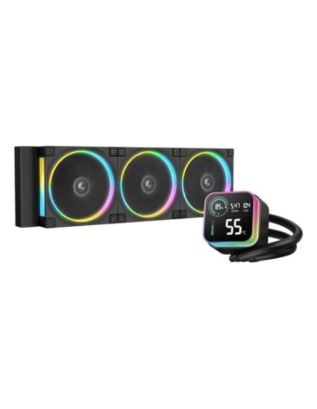 DeepCool LQ360 ULTRA ARGB Procesador Kit de refrigeración líquida 12 cm Negro