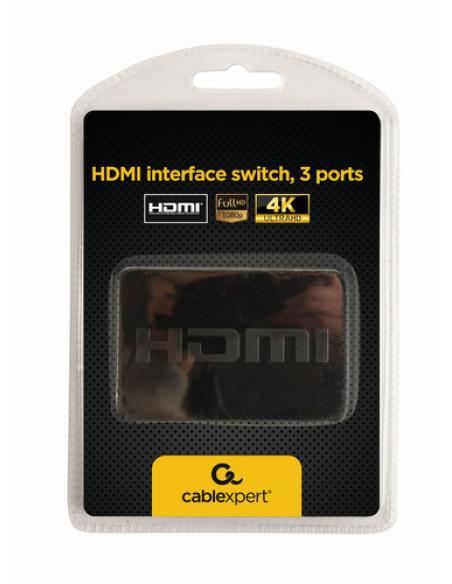 Gembird DSW-HDMI-34 interruptor de video