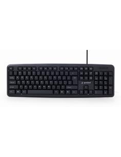 Gembird KB-U-103-ES teclado Hogar USB Español Negro
