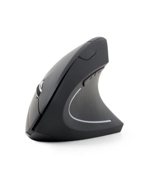Gembird MUSW-ERGO-01 ratón Oficina Mano derecha RF inalámbrico Óptico 1600 DPI