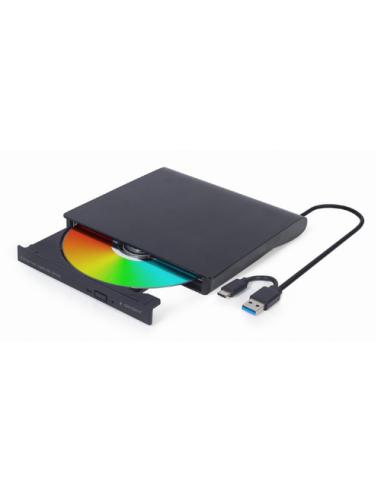 Gembird DVD-USB-031 unidad de disco óptico DVD±RW Negro