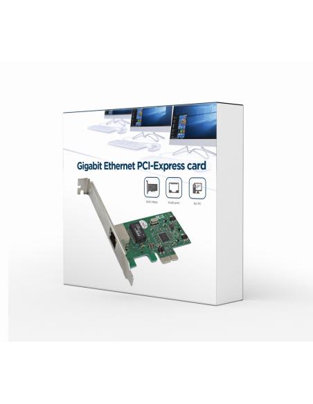 Gembird NIC-GX1 adaptador y tarjeta de red Interno Ethernet 1000 Mbit/s