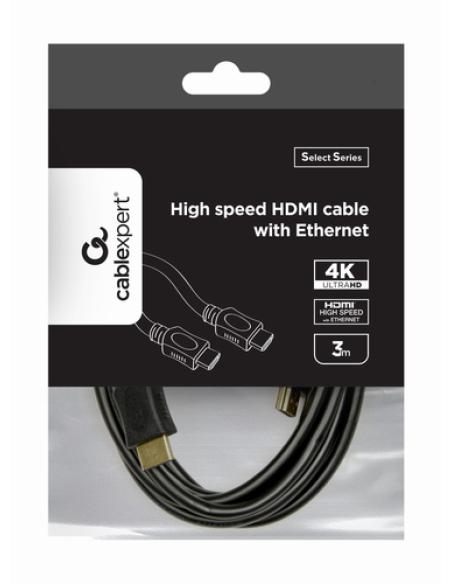 Gembird CC-HDMI4L-10 cable HDMI 3 m HDMI tipo A (Estándar) Negro, Naranja