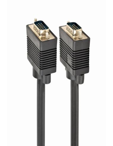 Gembird 1.8m HD15 M/M cable VGA 1,8 m VGA (D-Sub) Negro