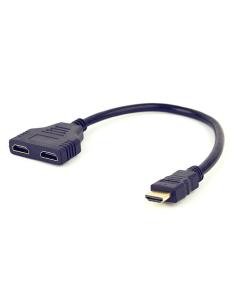 Gembird DSP-2PH4-04 cable HDMI HDMI tipo A (Estándar) 2 x HDMI Type A (Standard) Negro
