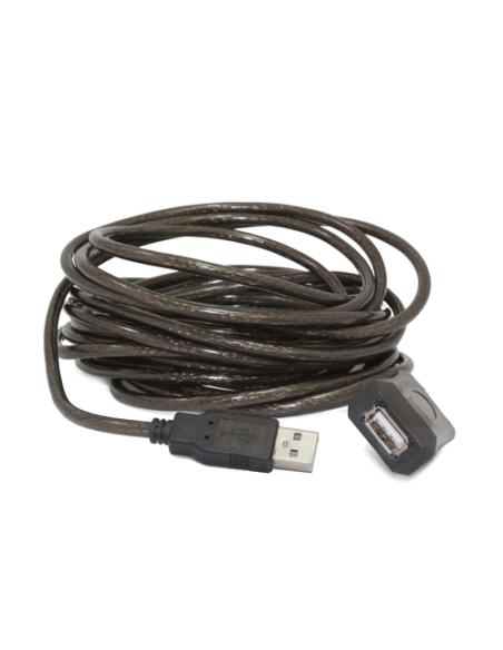 Gembird USB A/USB A M/F 5m cable USB USB 2.0 Negro