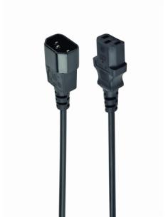 Gembird PC-189-075-1.8M cable de transmisión Negro 1,8 m C13 acoplador C14 acoplador