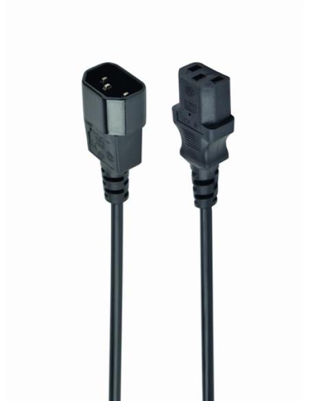Gembird PC-189-075-1.8M cable de transmisión Negro 1,8 m C13 acoplador C14 acoplador