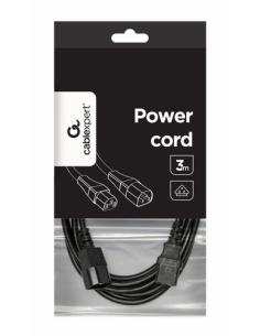 Gembird PC-189-VDE-3M cable de transmisión Negro C14 acoplador