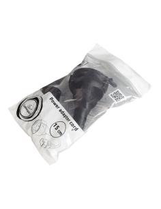 Gembird PC-SFC14M-01 cable de transmisión Negro 0,15 m C14 acoplador