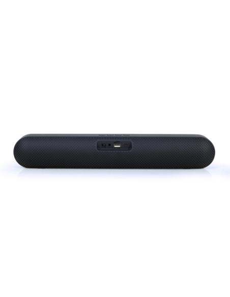 Gembird SPKBT-BAR400L altavoz soundbar Negro 2.0 canales 10 W