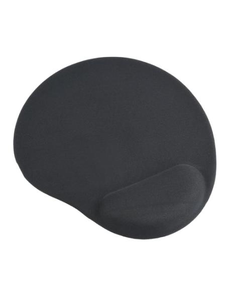 Gembird MP-GEL-BK alfombrilla para ratón Alfombrilla de ratón para juegos Negro