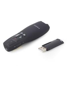 Gembird WP-L-12 apuntador inalámbricos RF Negro