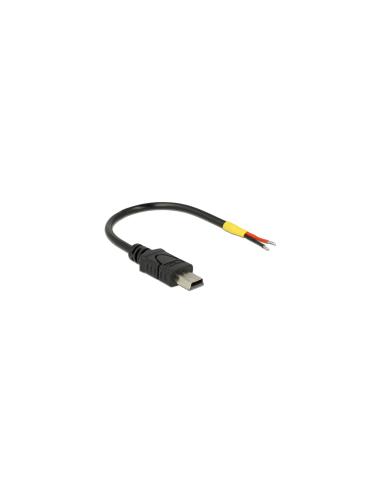 DeLOCK 85251 cable USB 0,1 m USB 2.0 Mini-USB B Negro