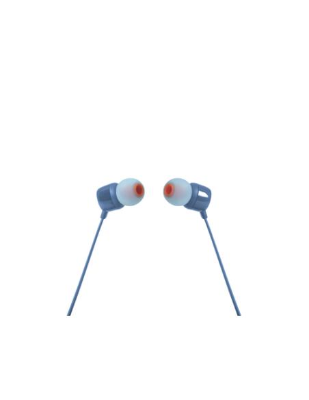 JBL Tune 110 Auriculares Alámbrico Dentro de oído Llamadas/Música Azul