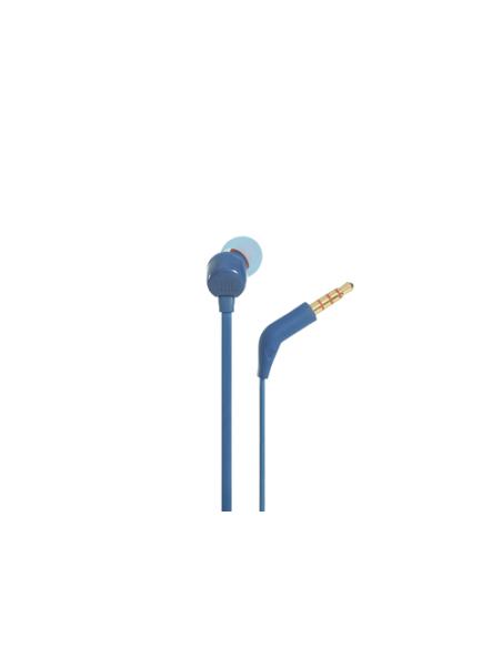 JBL Tune 110 Auriculares Alámbrico Dentro de oído Llamadas/Música Azul