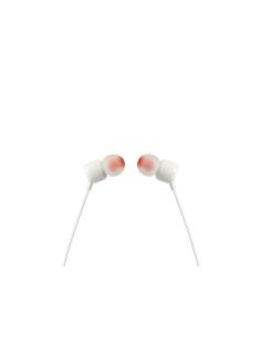 JBL Tune 110 Auriculares Alámbrico Dentro de oído Llamadas/Música Blanco