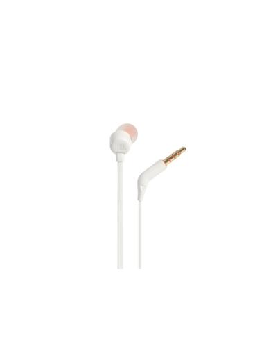 JBL Tune 110 Auriculares Alámbrico Dentro de oído Llamadas/Música Blanco