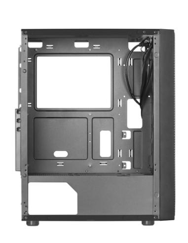 Mars Gaming MC500 Caja PC ATX 2 Ventiladores XXL FRGB Ventana y Rejillas Negro