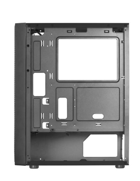 Mars Gaming MC500 Caja PC ATX 2 Ventiladores XXL FRGB Ventana y Rejillas Negro