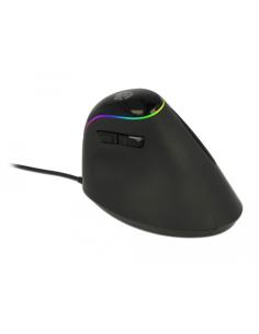 DeLOCK 12597 ratón Oficina Mano derecha RF inalámbrico 2500 DPI 2