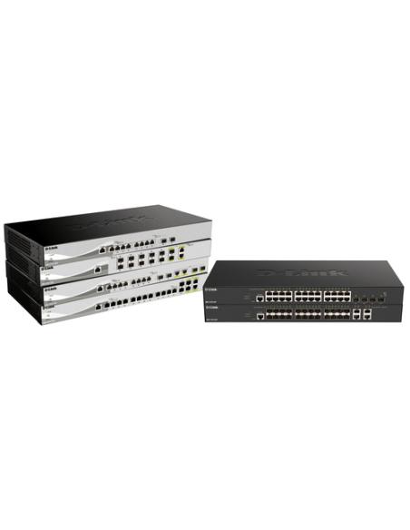D-Link DXS-1210-16TC/E switch Gestionado L2 10G Ethernet (100/1000/10000) Gris