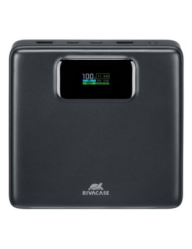 Rivacase Turbo Polímero de litio 25800 mAh Negro
