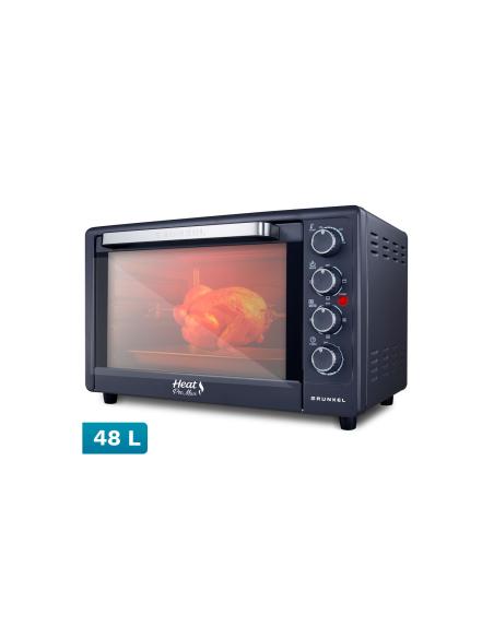 Grunkel HR-48PROMAX horno tostador 48 L 2200 W Negro, Acero