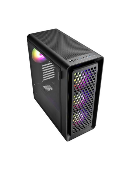FSP CUT593A Carcasa Full Tower mITX, mATX, ATX, E-ATX Negro ARGB