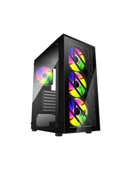 FSP CMT192 Carcasa Midi Tower mITX, mATX, ATX NegroFixed RGB
