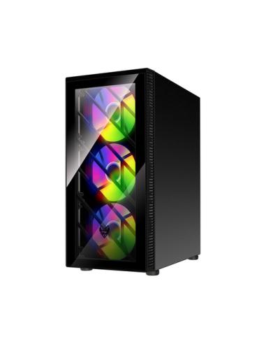 FSP CMT192 Carcasa Midi Tower mITX, mATX, ATX NegroFixed RGB