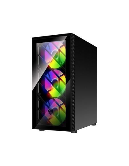 FSP CMT192 Carcasa Midi Tower mITX, mATX, ATX NegroFixed RGB