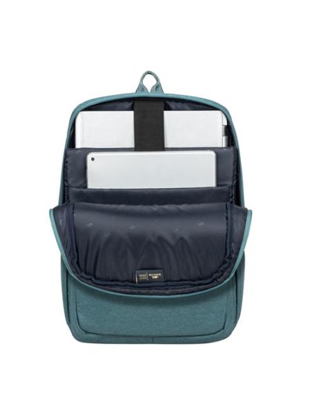 Rivacase Suzuka 7760 39,6 cm (15.6") Mochila Color aguamarina