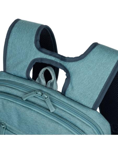 Rivacase Suzuka 7760 39,6 cm (15.6") Mochila Color aguamarina
