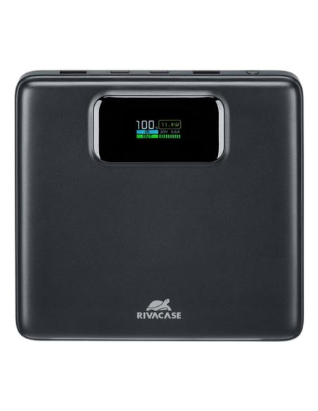 Rivacase Turbo Polímero de litio 20000 mAh Negro