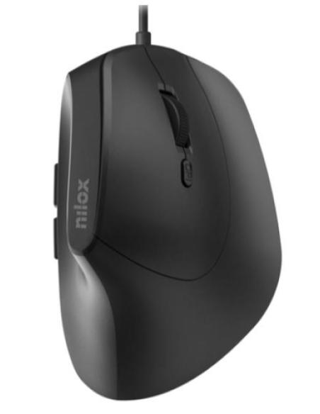 Nilox MOUSB3013 ratón Oficina USB tipo A Óptico 3600 DPI