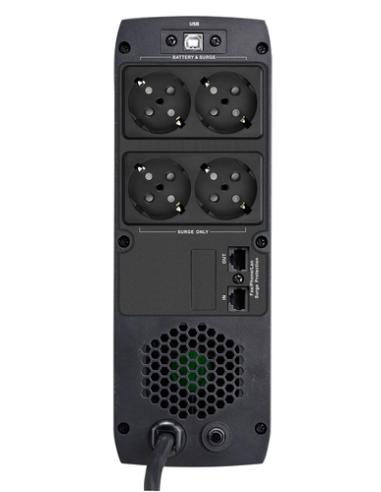 FSP ST 850 sistema de alimentación ininterrumpida (UPS) Línea interactiva 0,85 kVA 510 W 4 salidas AC