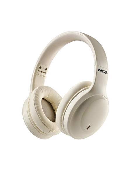 NGS ARTICA GLACIER BEIGE Auriculares Inalámbrico y alámbrico Diadema Llamadas/Música/Deporte/Uso diario Bluetooth