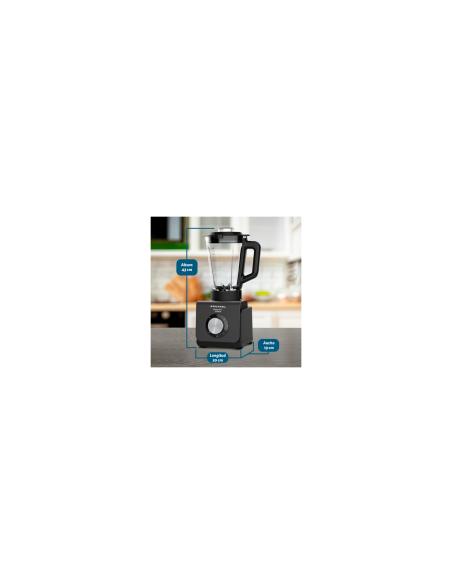 Grunkel BAT-2000 MASTERPRO licuadora 1,5 L Batidora de vaso 2000 W Negro, Transparente