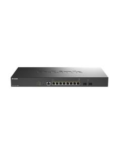 D-Link DXS-1210-10MP/E switch Gestionado L2+ 10G Ethernet (100/1000/10000) Energía sobre Ethernet (PoE) Negro