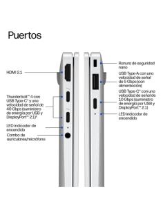 HP EliteBook X G2a 14 inch Notebook Next Gen AI PC Wolf Pro Security Edition Copilot+ PC AMD Ryzen AI 5 Portátil 35,6 cm (14") W