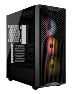 Corsair 3200D RS ARGB Mid-Tower PC Case - Smoke Midi Tower Negro