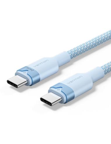 Vention TRISH cable USB USB 2.0 2 m USB C 240 W Azul