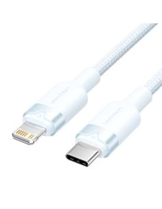 Vention LALSF cable de conector Lightning 1 m Azul