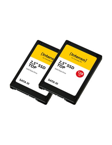 Intenso SSD de 2,5" SATA III Top Doble Pack, SSD interna, 2x 128 GB, negro