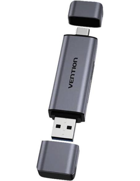 Vention CLLH0 lector de tarjeta CompactFlash Gris