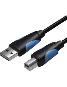 Vention VAS-A16-B150 cable USB USB 2.0 1,5 m USB A USB B Negro